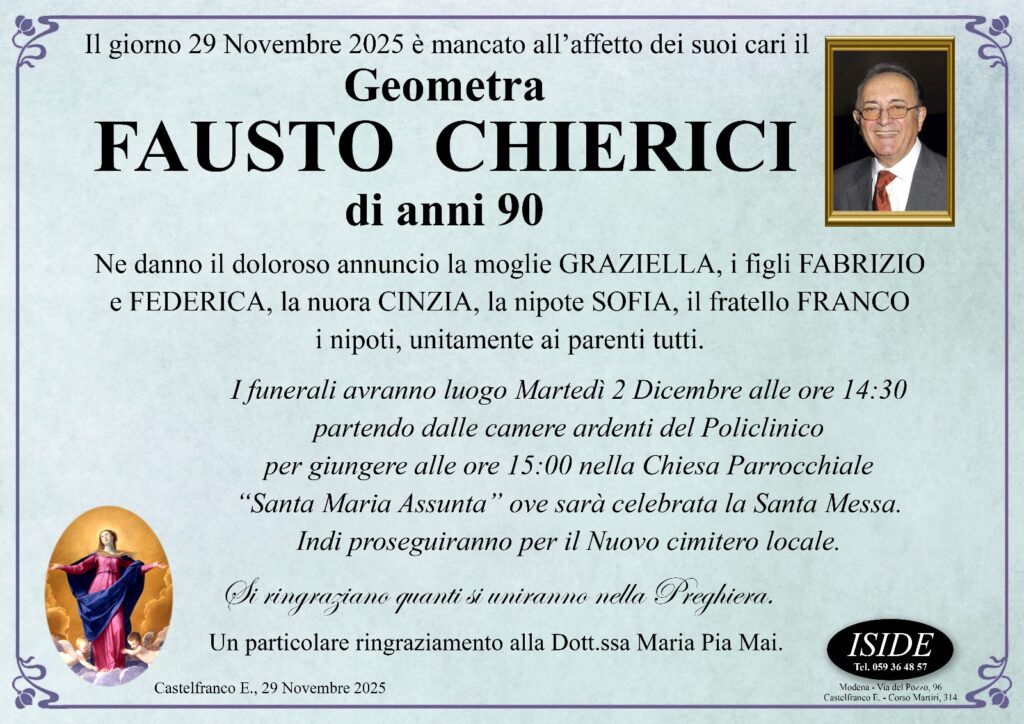 Geom. Fausto Chierici