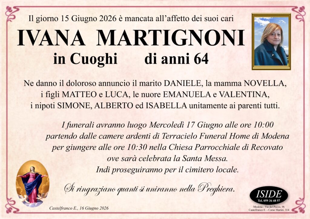 Ivana Martignoni in Cuoghi