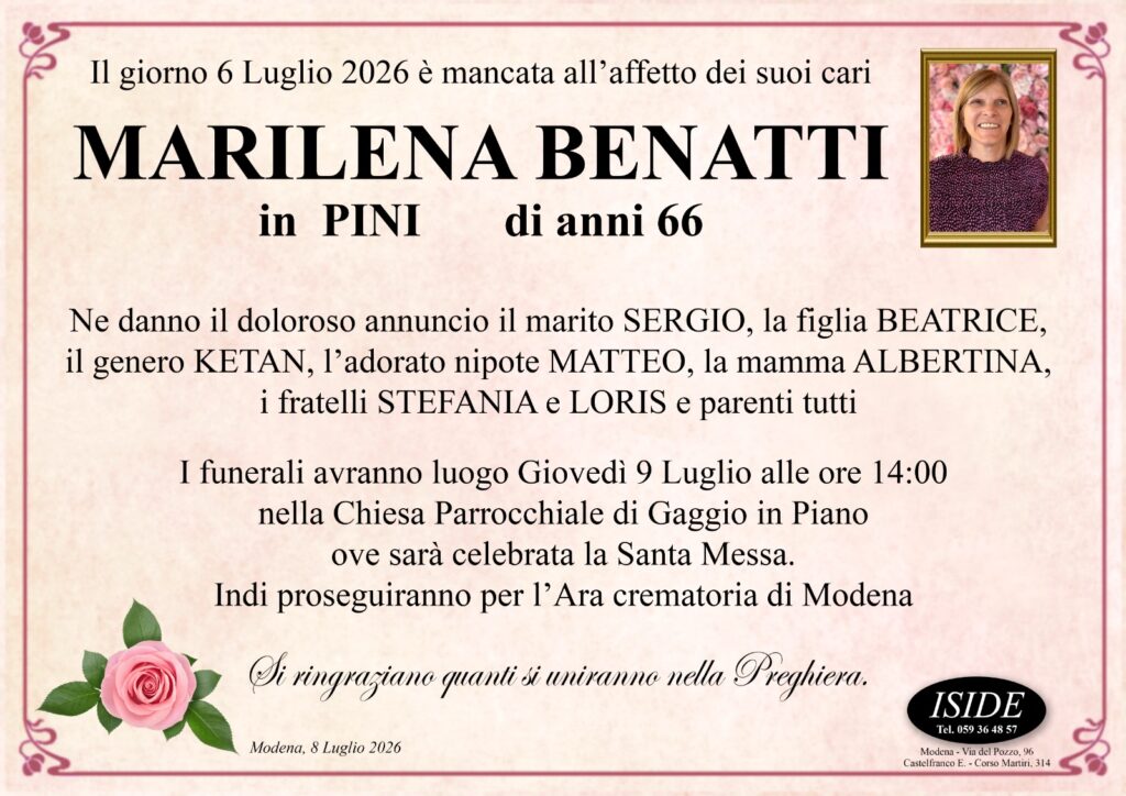 Marilena Benatti in Pini